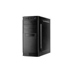 Inter-Tech IT-5905 ATX Tower Case - Stylish Black Design Without PSU - High-Quality Build for Optimal Performance